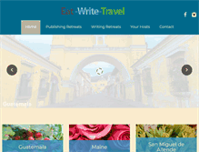 Tablet Screenshot of eat-write-travel.com